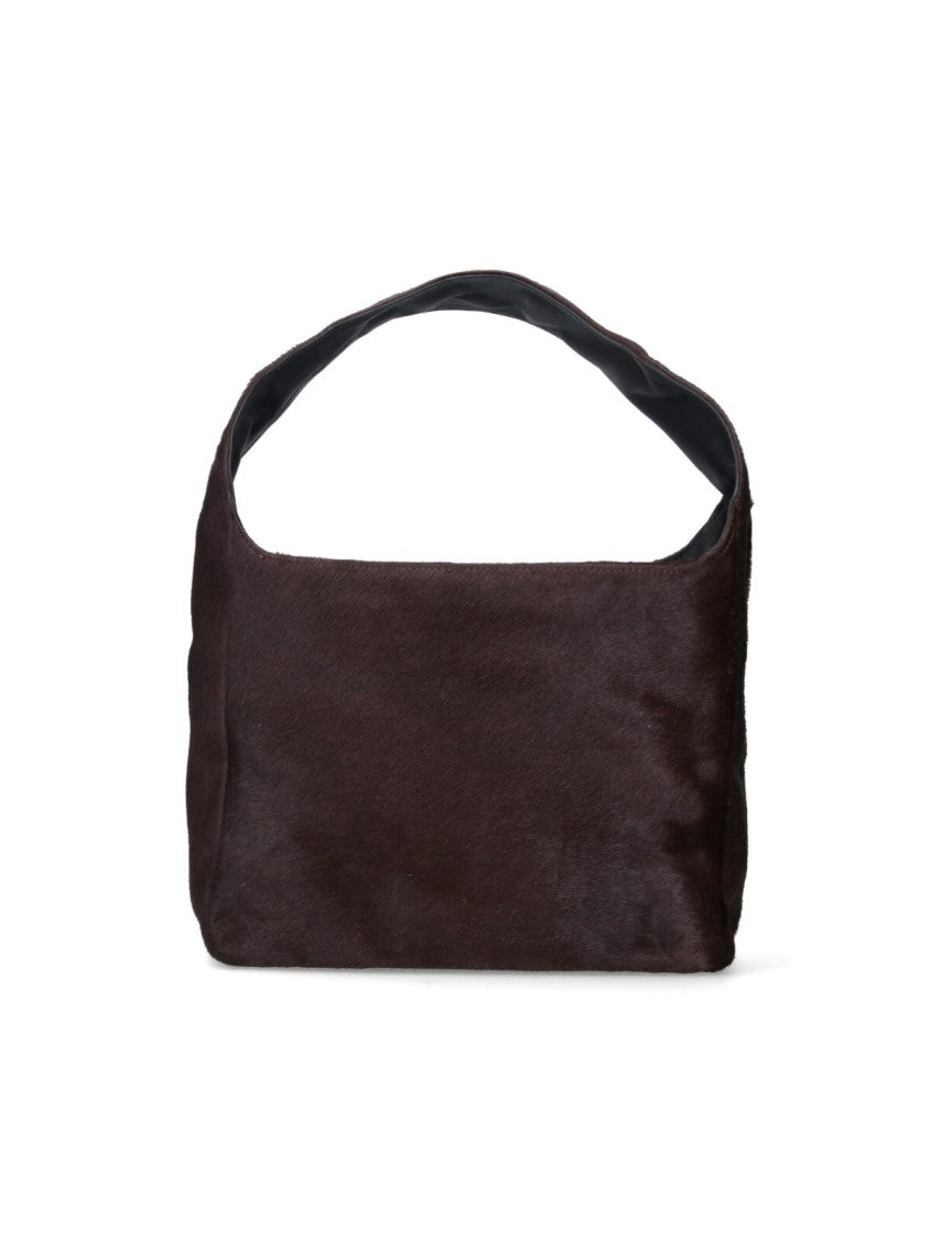 Our Legacy Large "Brick" Shoulder Bag – Brown