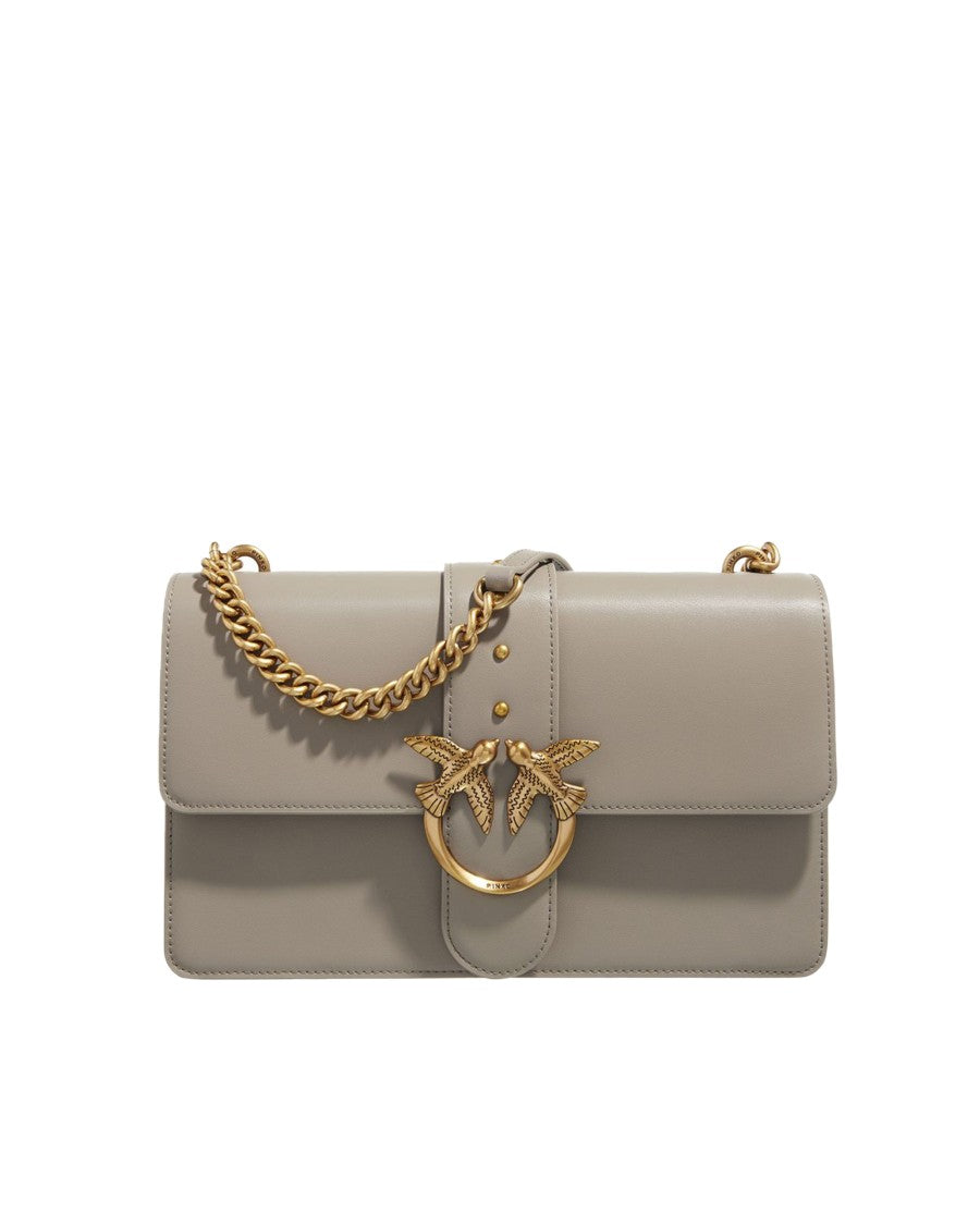 Pinko Medium Love Crossbody Bag – Walnut