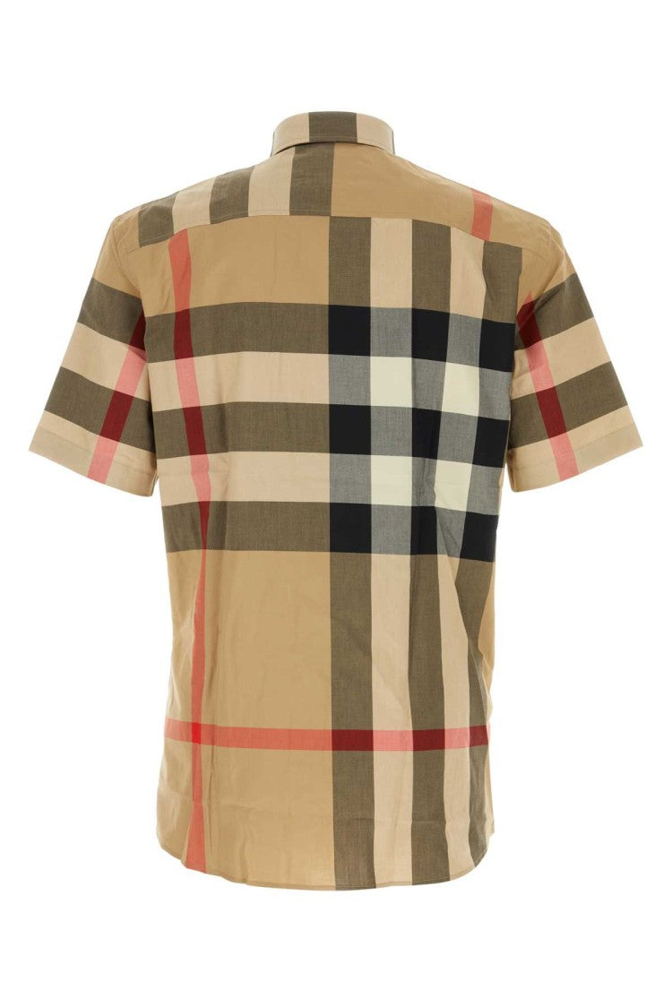 Burberry Embroidered Poplin Shirt