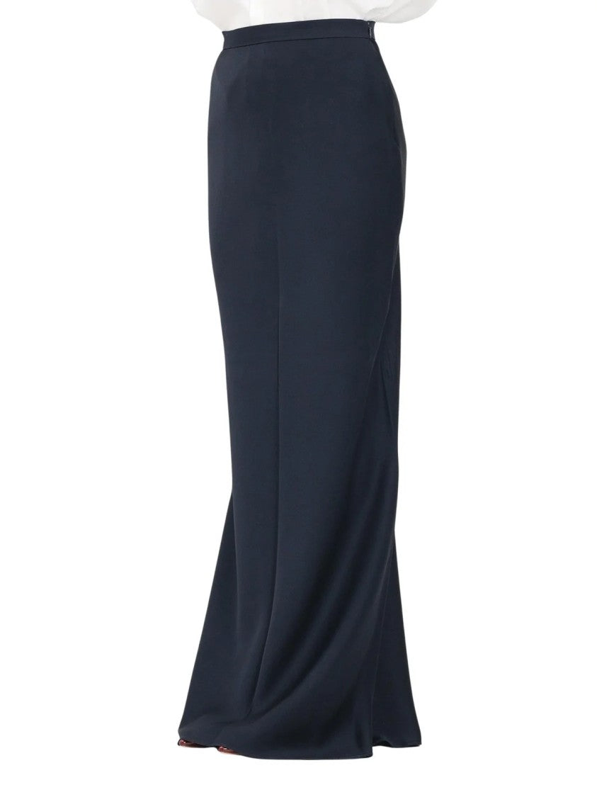 Max Mara Fluid-Flowing Rimini Satin Maxi Skirt