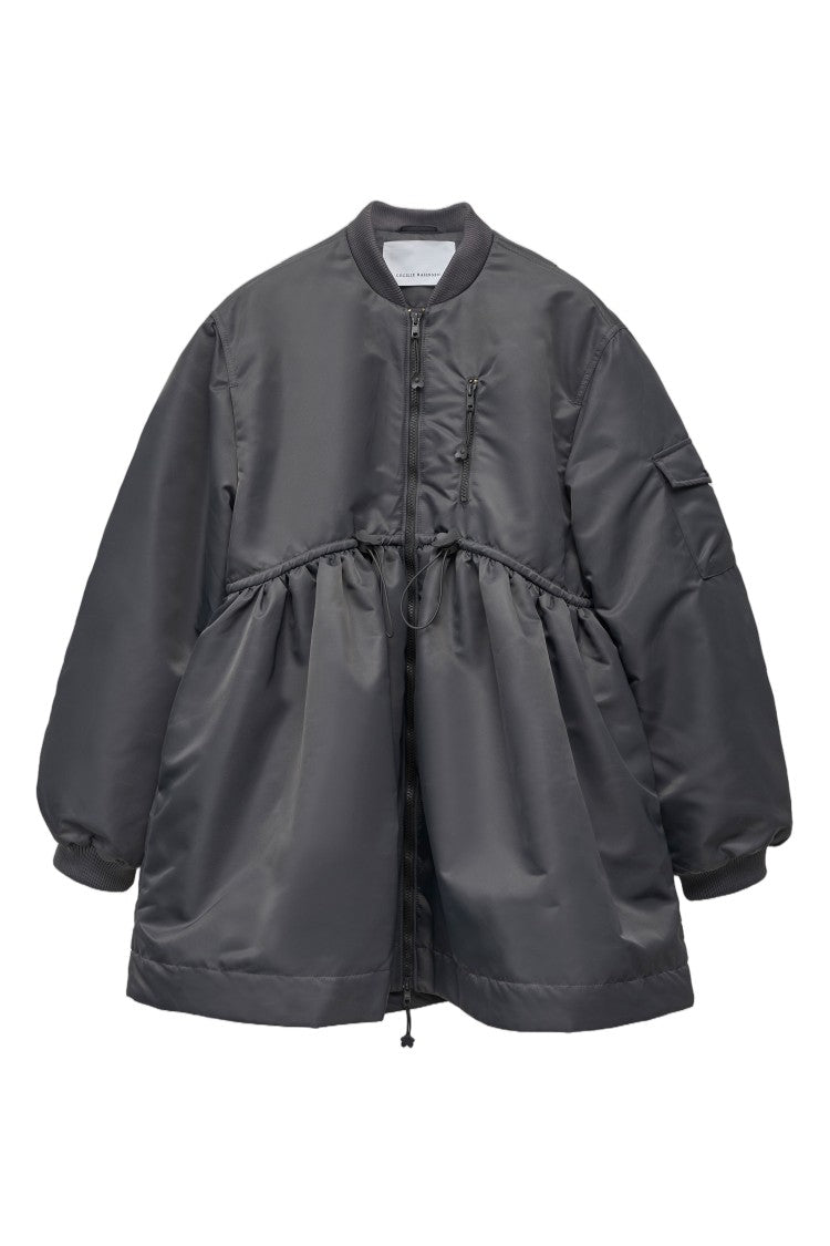 Cecilie Bahnsen Dark Gray Cbfrancis Technical Nylon Jacket
