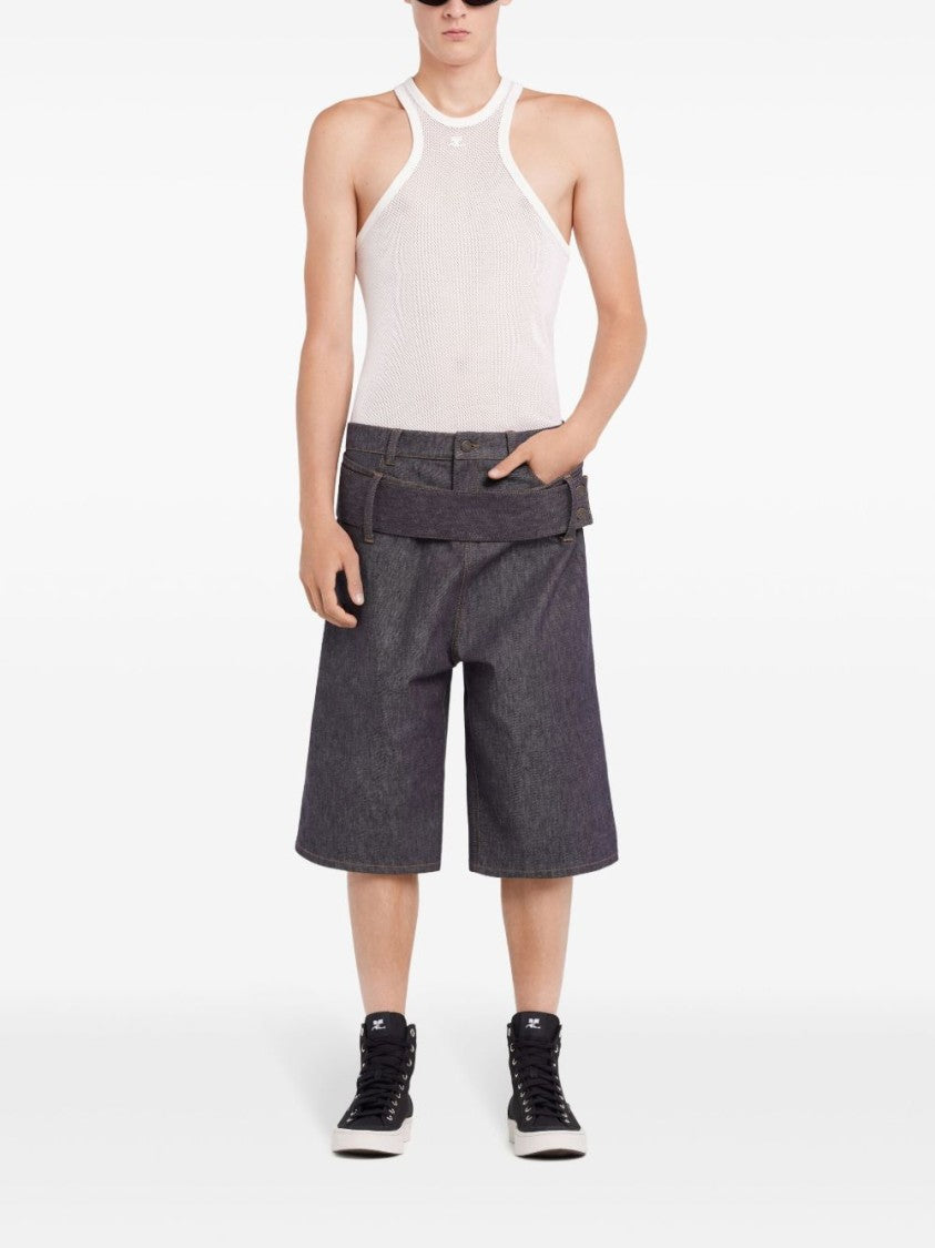 Courrèges Dark Grey Shorts