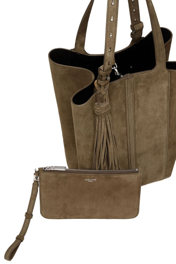 Golden Goose Brown 24/7 North South Shopping Bag