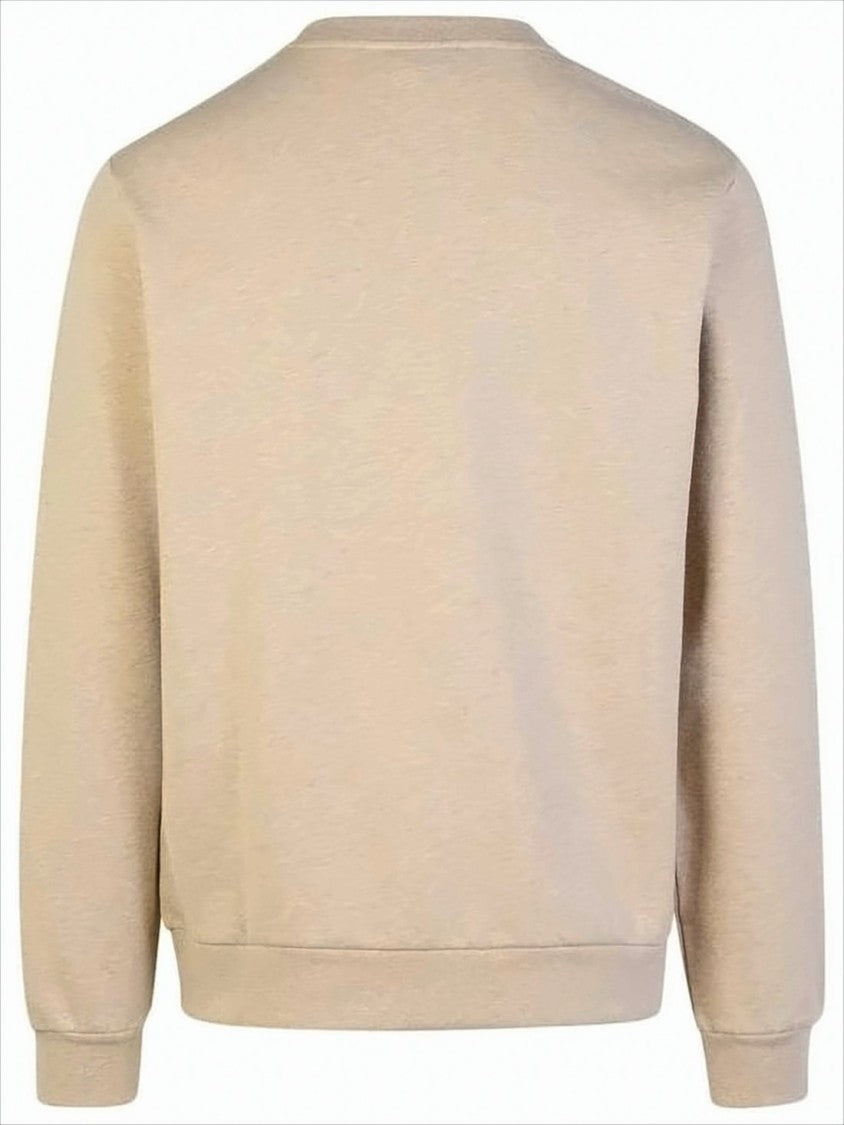 A.P.C. Minimalist Long-Sleeve Crewneck Sweatshirt With Logo Detail