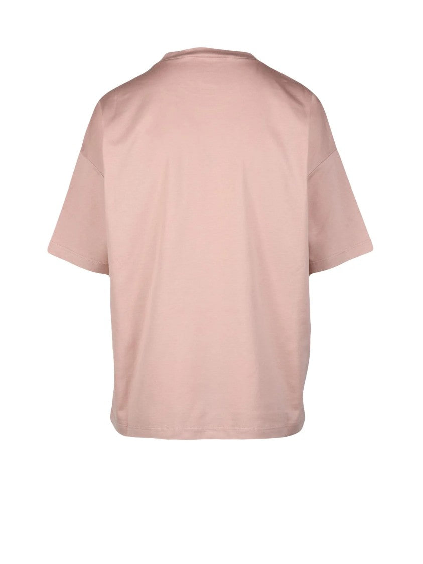 Fabiana Filippi Boxy-Fit Cotton T-Shirt With Crew Neckline