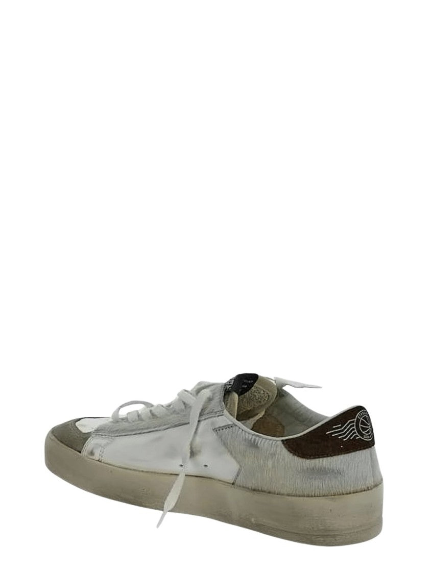 Golden Goose Low-Top Vintage White Sneakers
