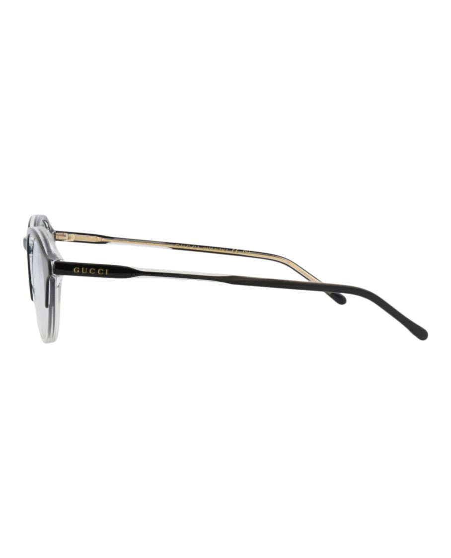 Gucci Photochromic Round-Frame Acetate Sunglasses
