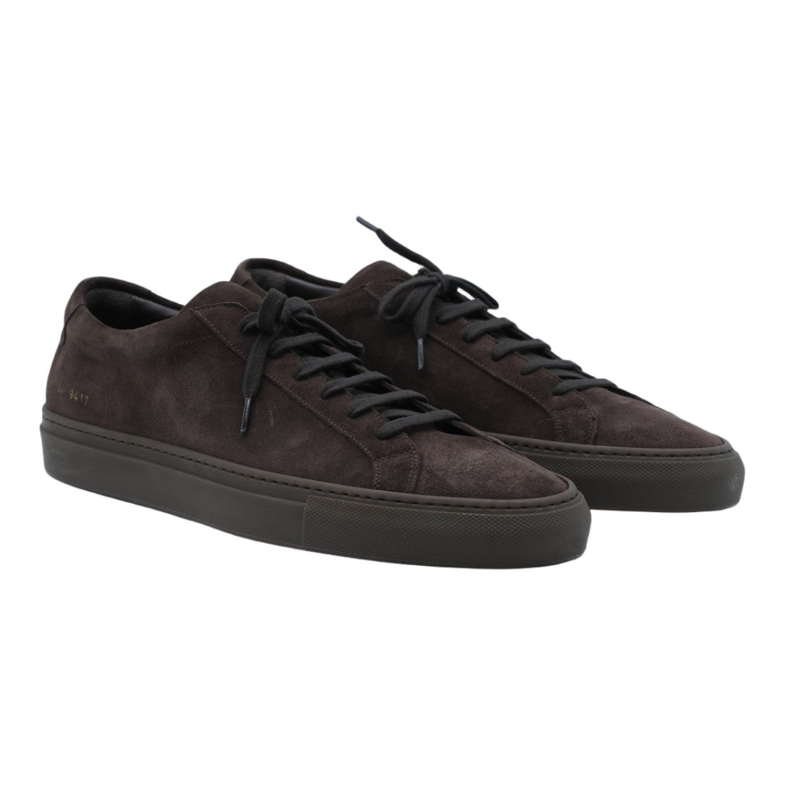 Common Projects Low-Top Suede Sneakers With Embossed Detail