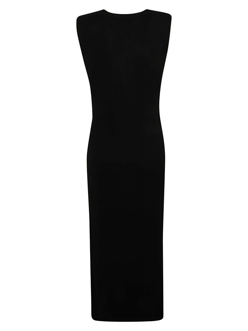 Moschino Form-Fitting White Dress