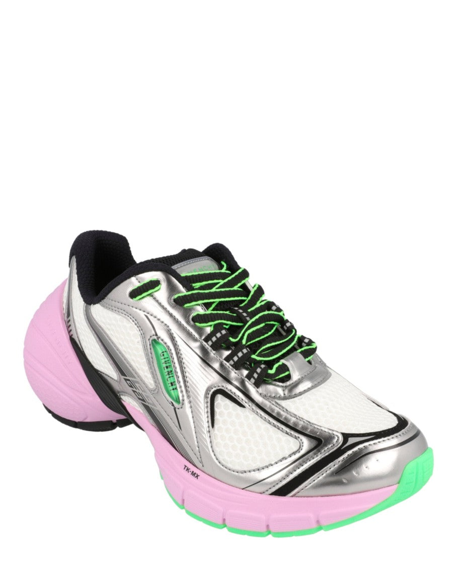 Givenchy Tk-Mx Metallic Runner Sneakers