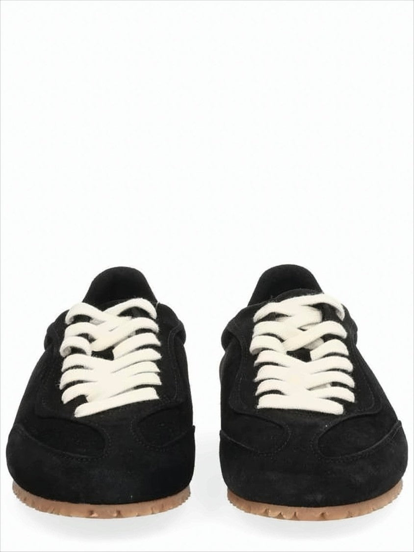 Axel Arigato Suede Low-Profile Sneakers With Textured Sole