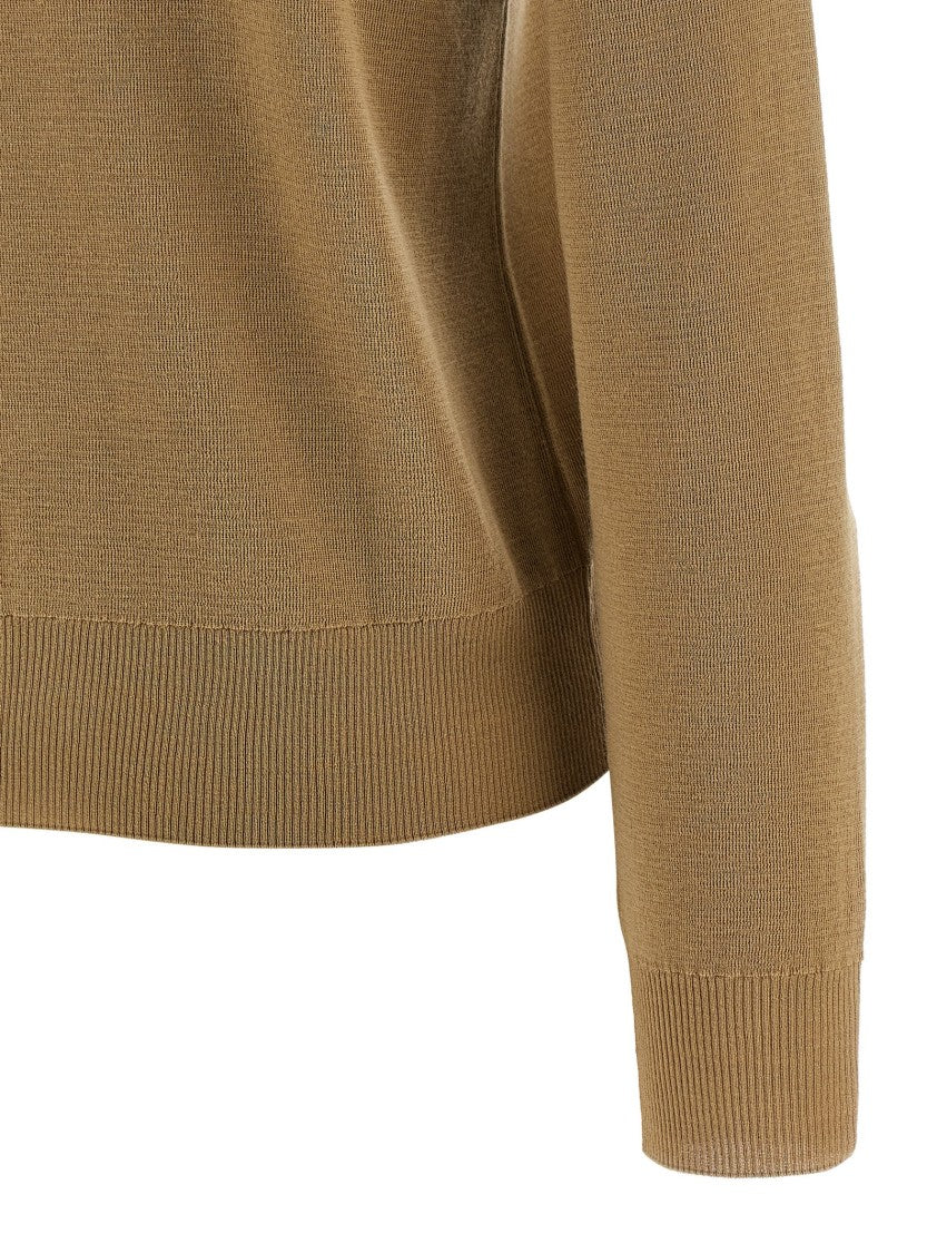 Burberry Check Insert Cardigan