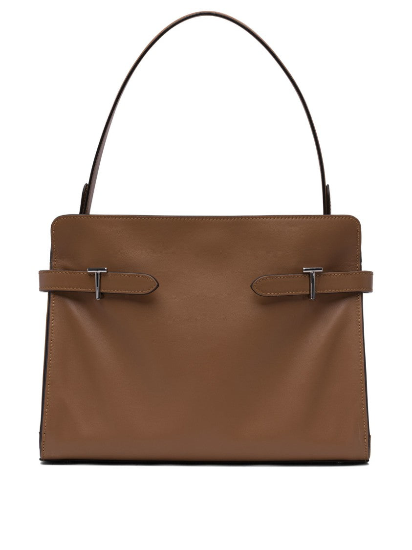 Le Tanneur Smooth Leather Shoulder Bag