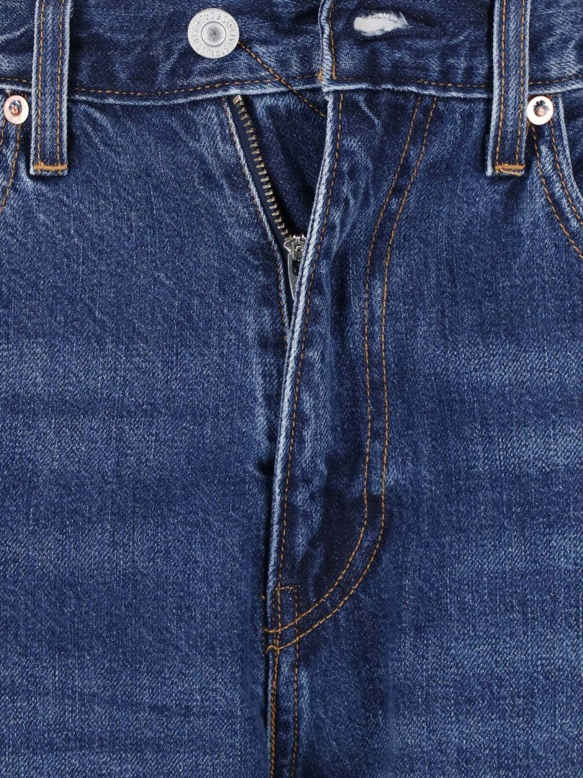 Levi's Strauss Blue Marker Loose Cotton Straight-Leg Jeans