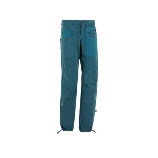 E9 Two-Tone Straight Fit E9 Pants With Adjustable Ankle Drawstrings