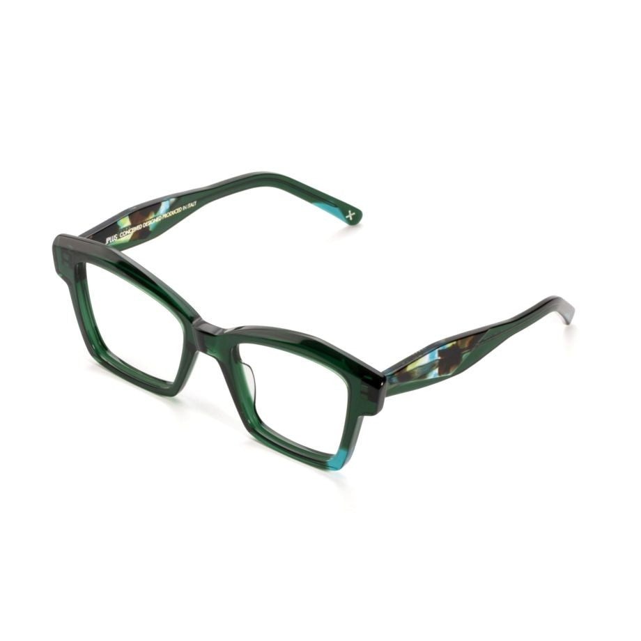 Jplus Luna Oversized Square Frame Acetate Eyeglasses