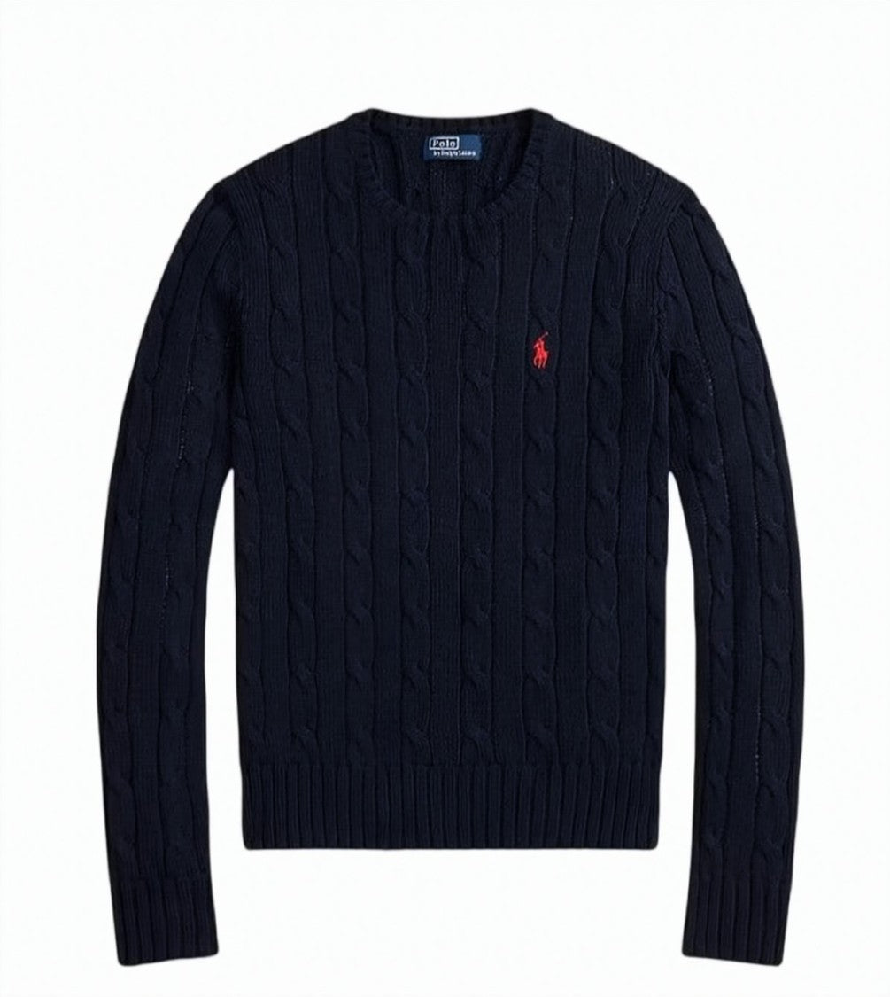 Polo Ralph Lauren Rinett Cable Knit Cotton Sweater