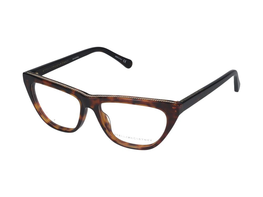 Stella Mccartney Eyeglasses Sc0191o 002 Havana Havana Transparent 53/15/145