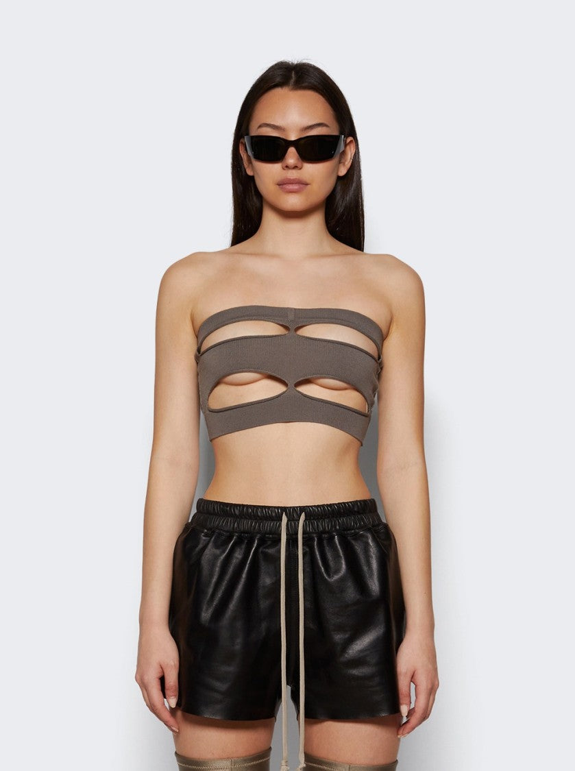 Rick Owens Tanja Bandeau Top Dust