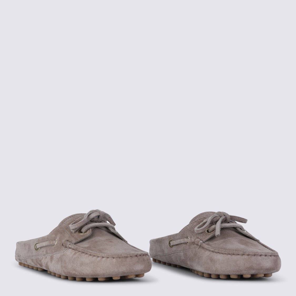 Tod's Flat Shoes With Rounded Toe And Low-Profile Sole