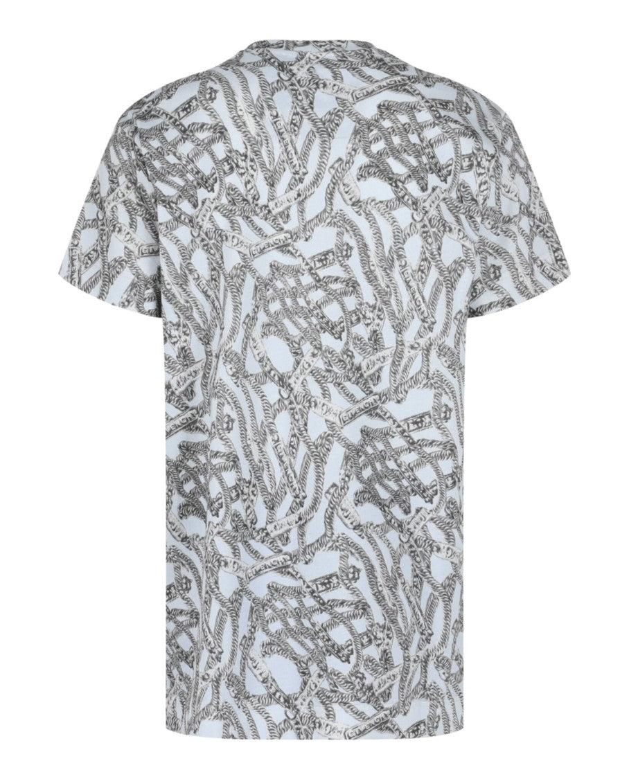 Givenchy Oversized T-Shirt In Printed Cotton