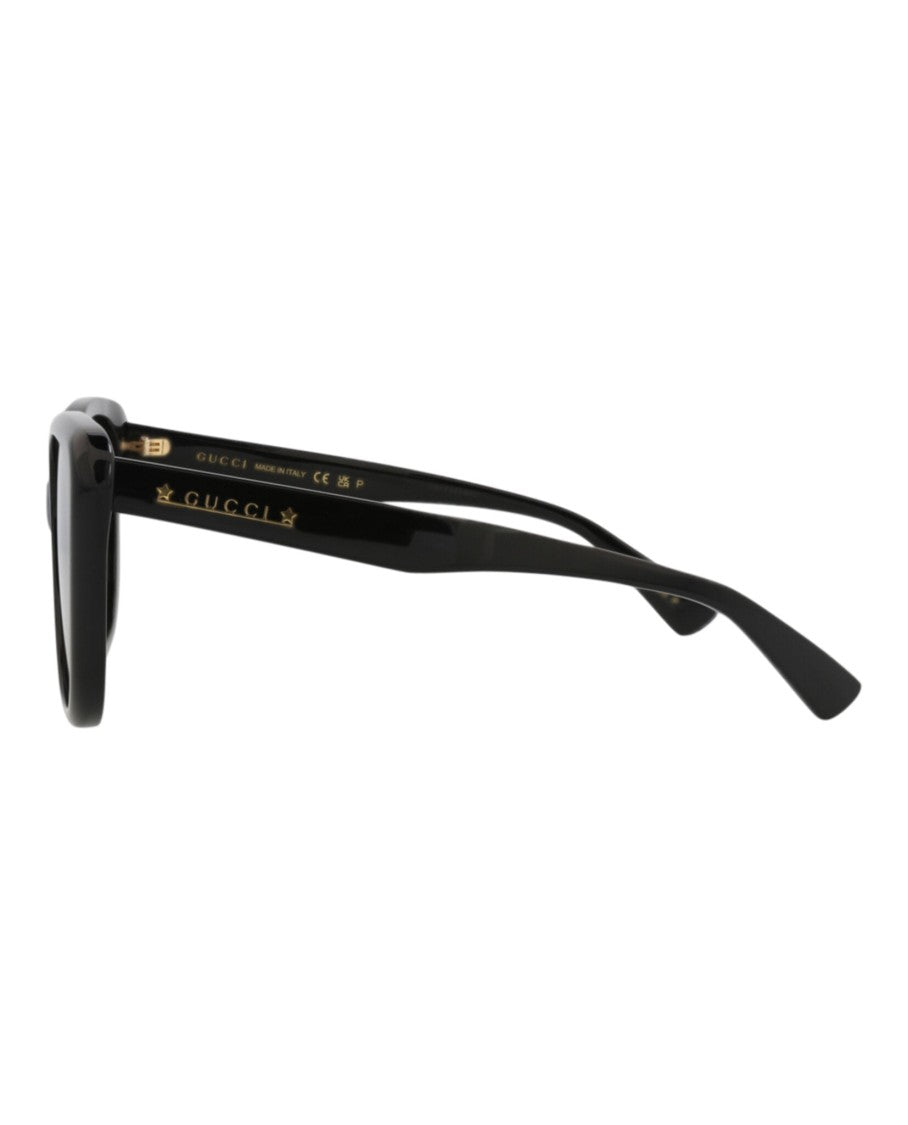 Gucci Cat Eye-Frame Polarized Sunglasses With Glossy Acetate Construction