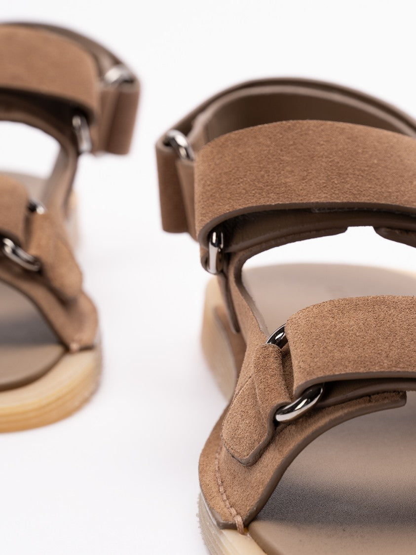 Dolce & Gabbana Refined Brown Calf Leather Sandals