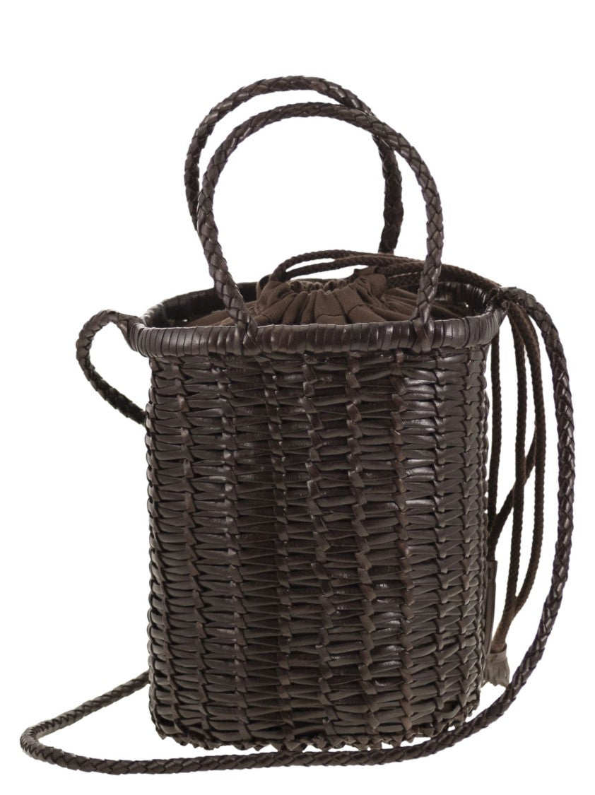 Dragon Lina Mini - Woven Leather Bag