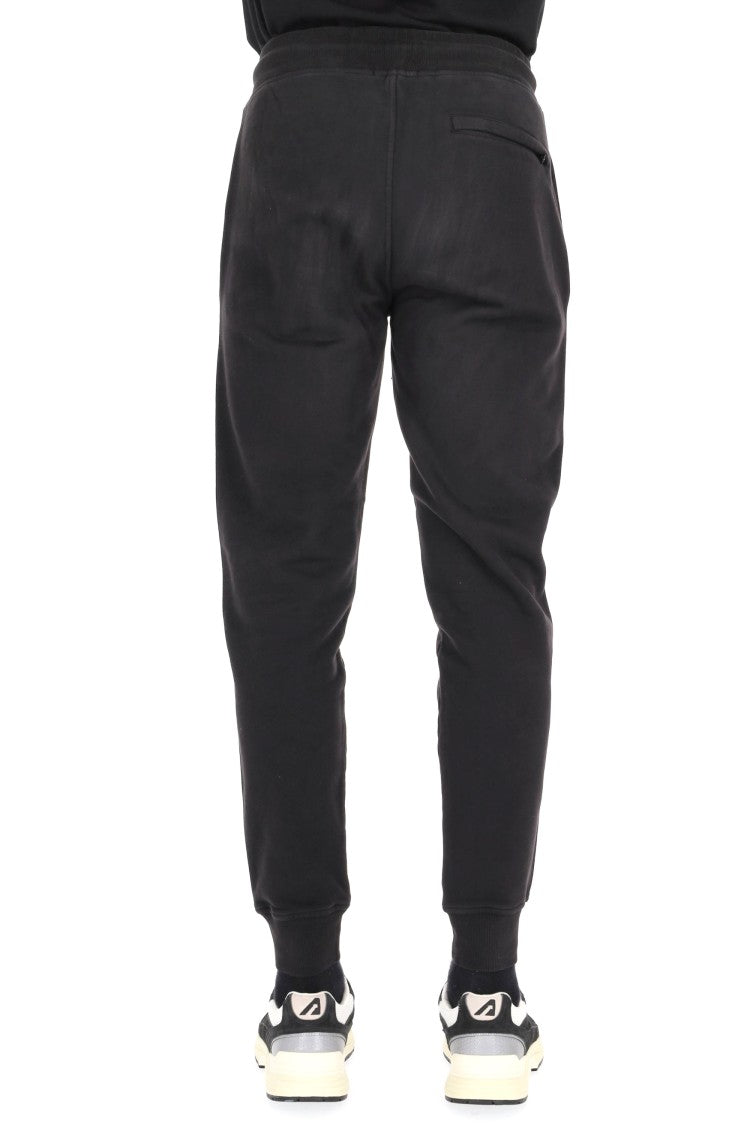 C.P. Company Tapered Cotton Sweatpants With Adjustable Waist