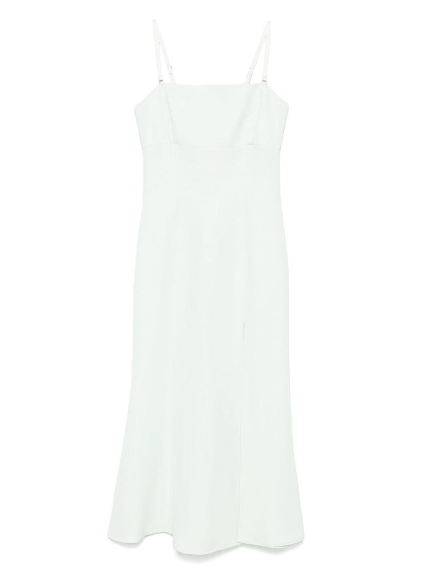 Twin-Set Square Neck Midi Dress