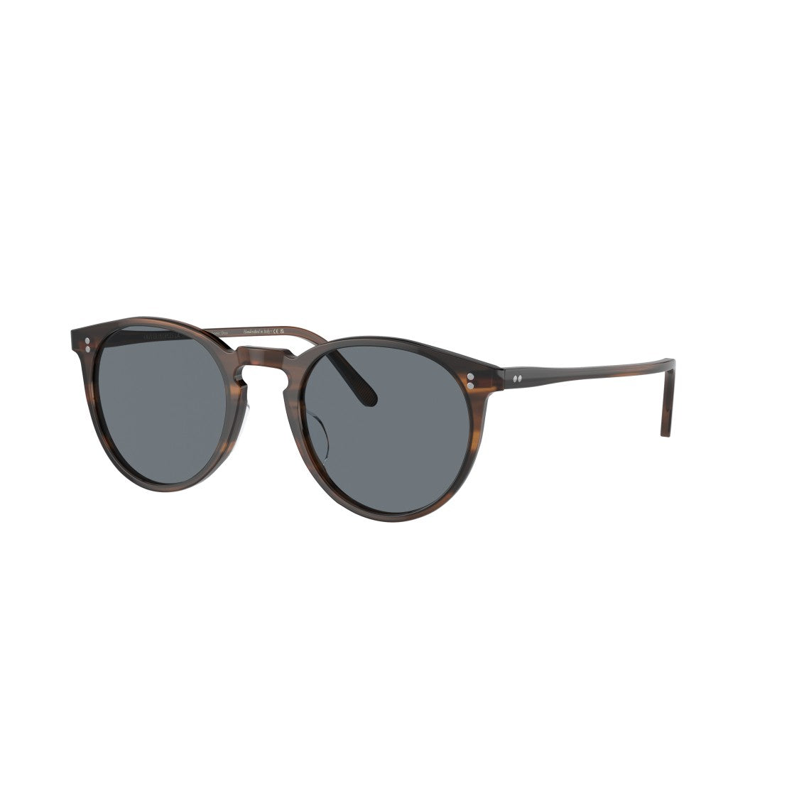 Oliver Peoples 0Ov5183s Round Tortoiseshell Acetate Sunglasses With Keyhole Bridge