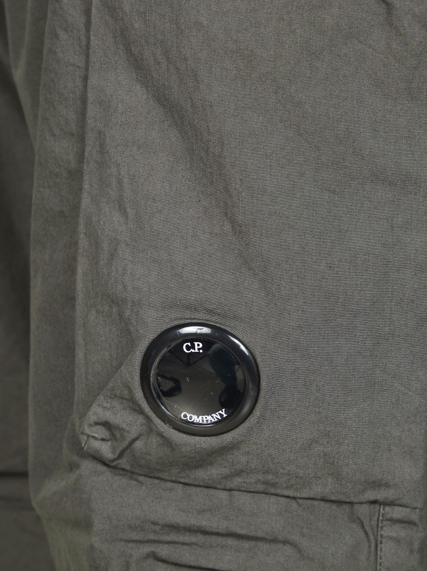 C.P. Company Grey Cotton Straight-Leg Cargo Pants