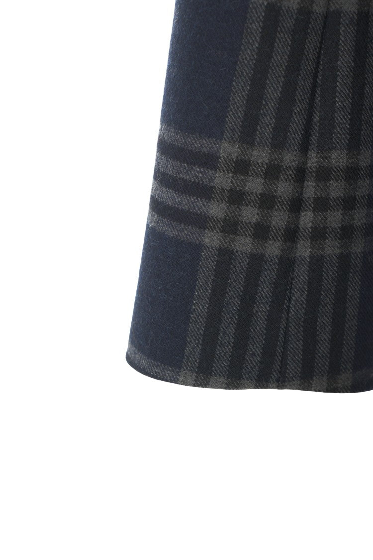 Ottod'ame Tailored Blazer With Classic Plaid Pattern