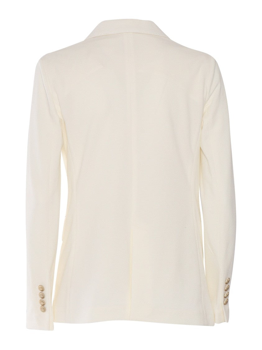 Circolo 1901 Double-Breasted Tailored Blazer