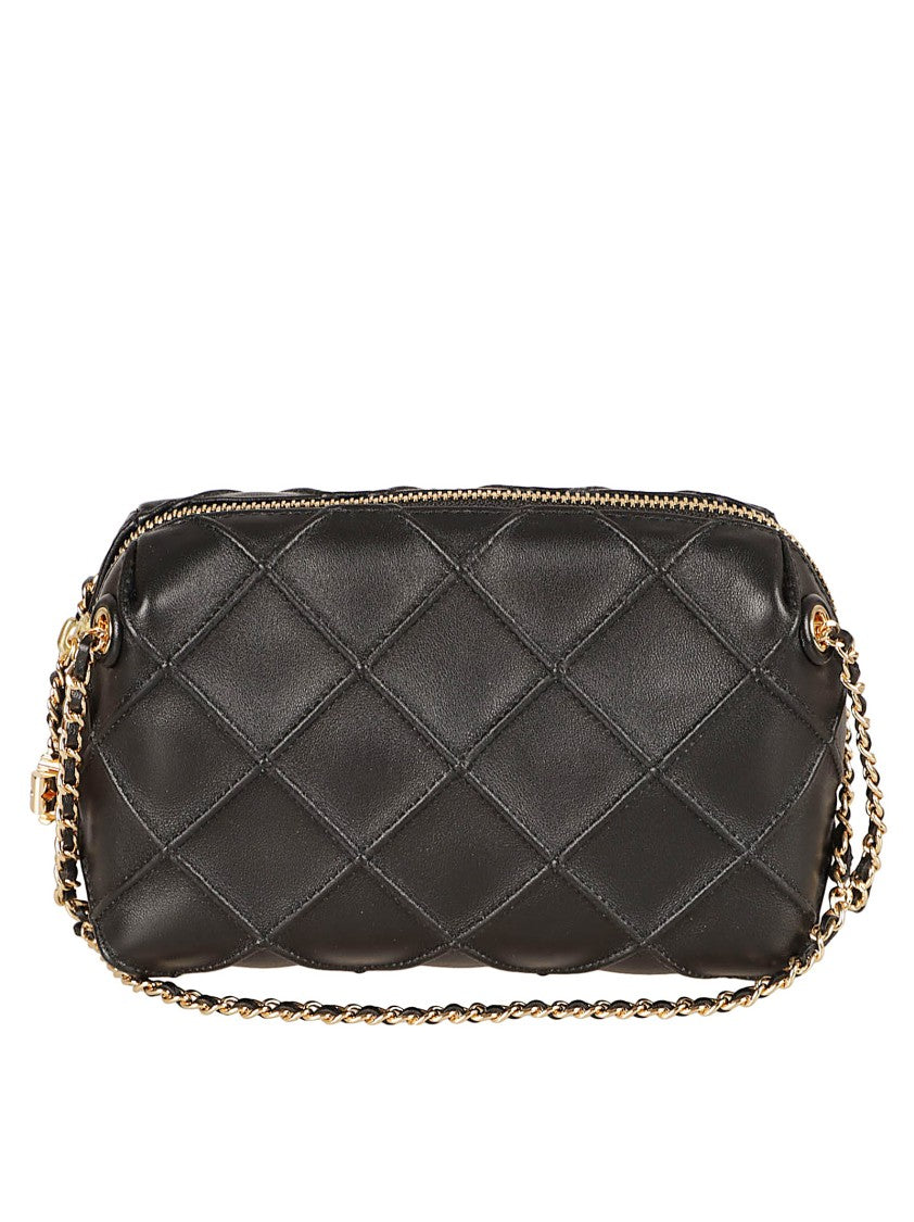 Tory Burch Quilted Lamb Leather Shoulder Bag