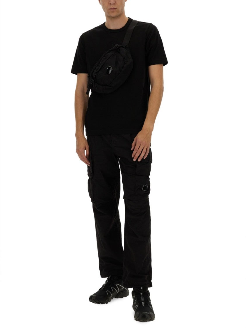 C.P. Company Relaxed Fit Black Cargo Pants