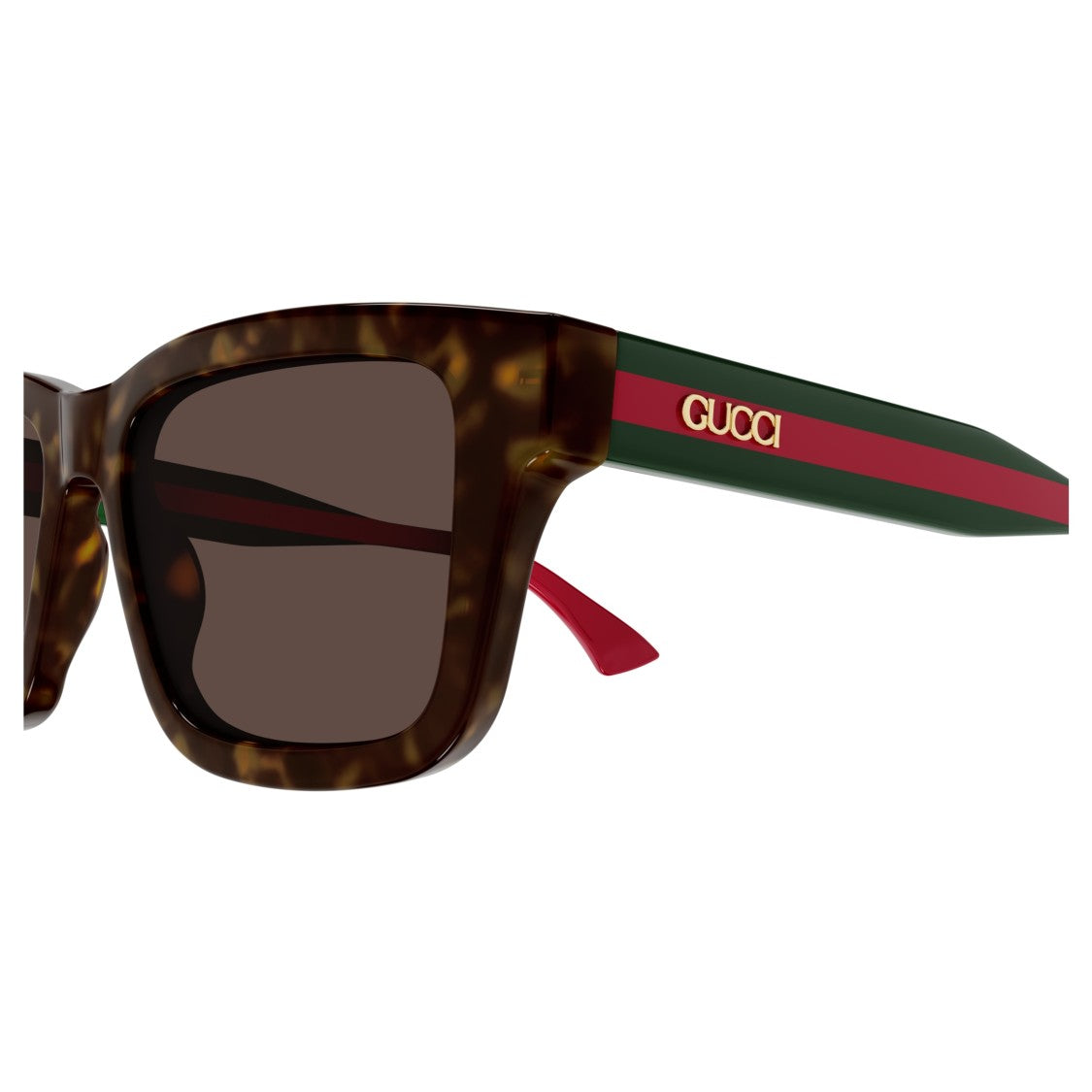 Gucci Gg1869s Tortoiseshell Square Frame Sunglasses