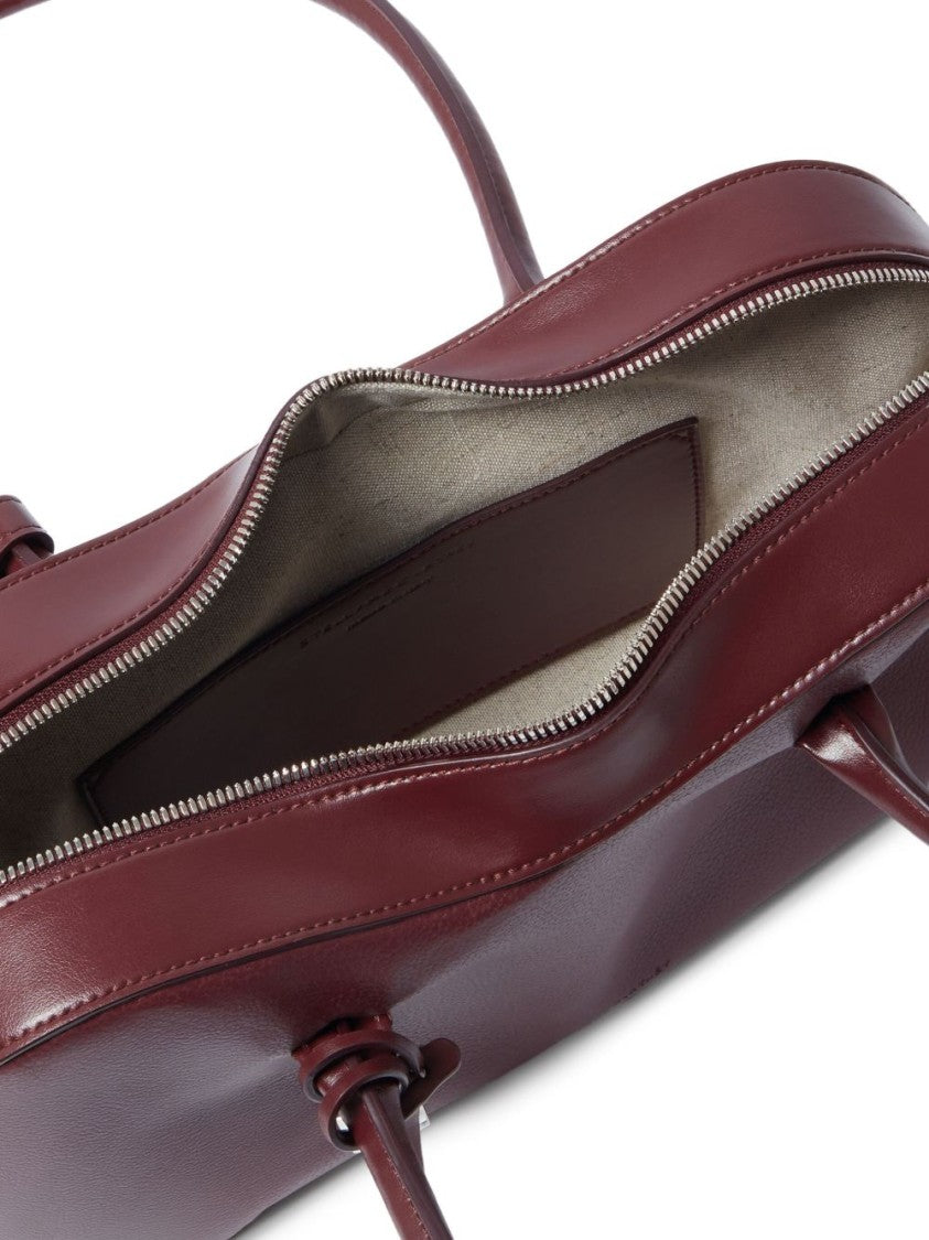 Stella Mccartney Structured Bordeaux Shoulder Bag