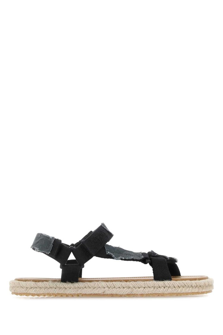 Maison Margiela Multicolor Canvas Trekking Sandals
