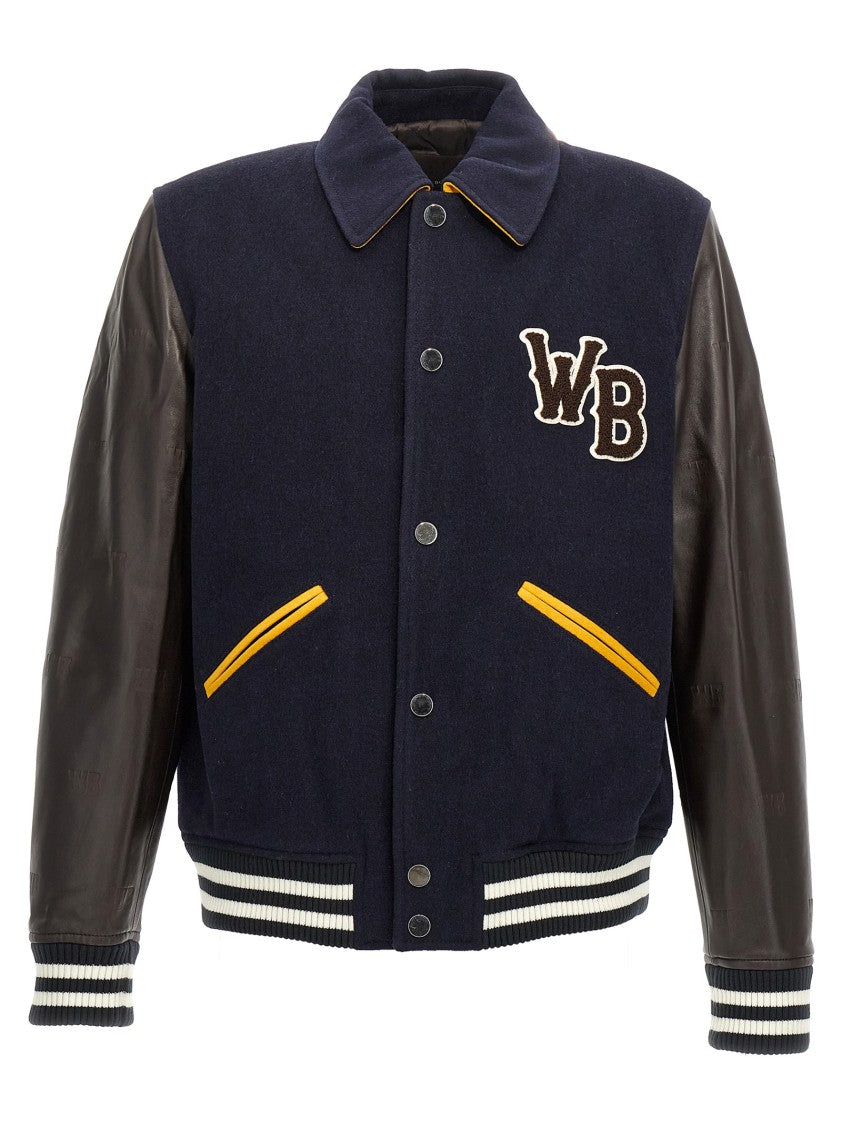 Wales Bonner Prince Varsity' Bomber Jacket