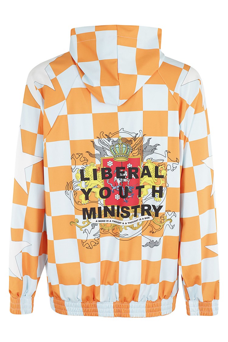 Liberal Youth Ministry Lym Football Hoodie With Contrasting Prints
