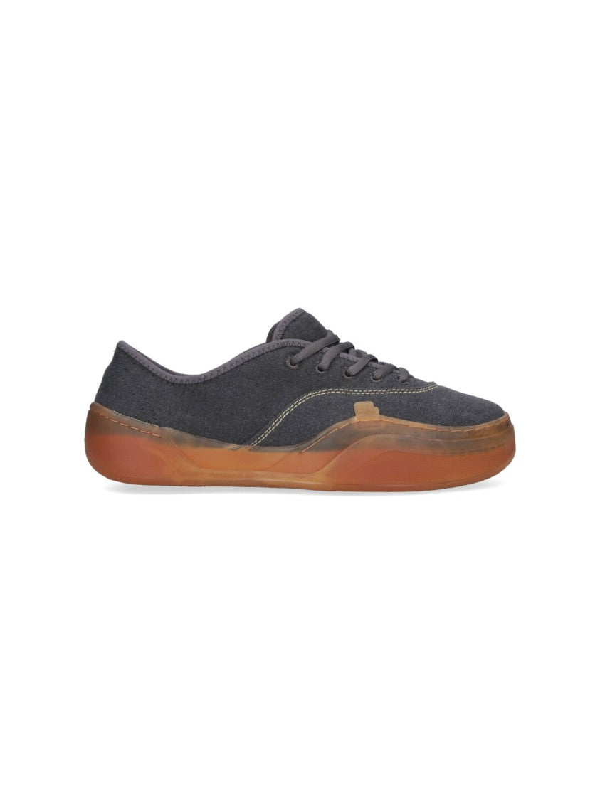 Erl "Camino Low Skate" Sneakers – Grey