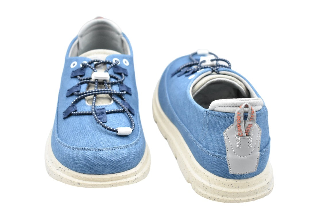 Cnr Low-Top Denim-Textured Casual Shoes