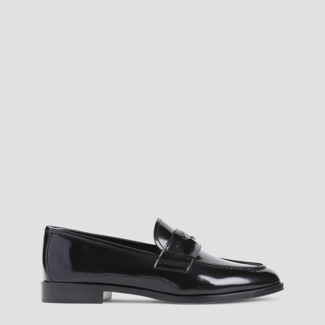 Giorgio Armani Calf Leather Loafers With Design And Fit