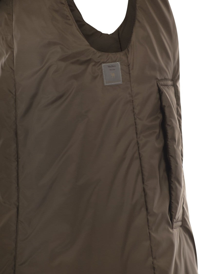 Max Mara Greengo - Sleeveless In Drip-Proof Technical Fabric