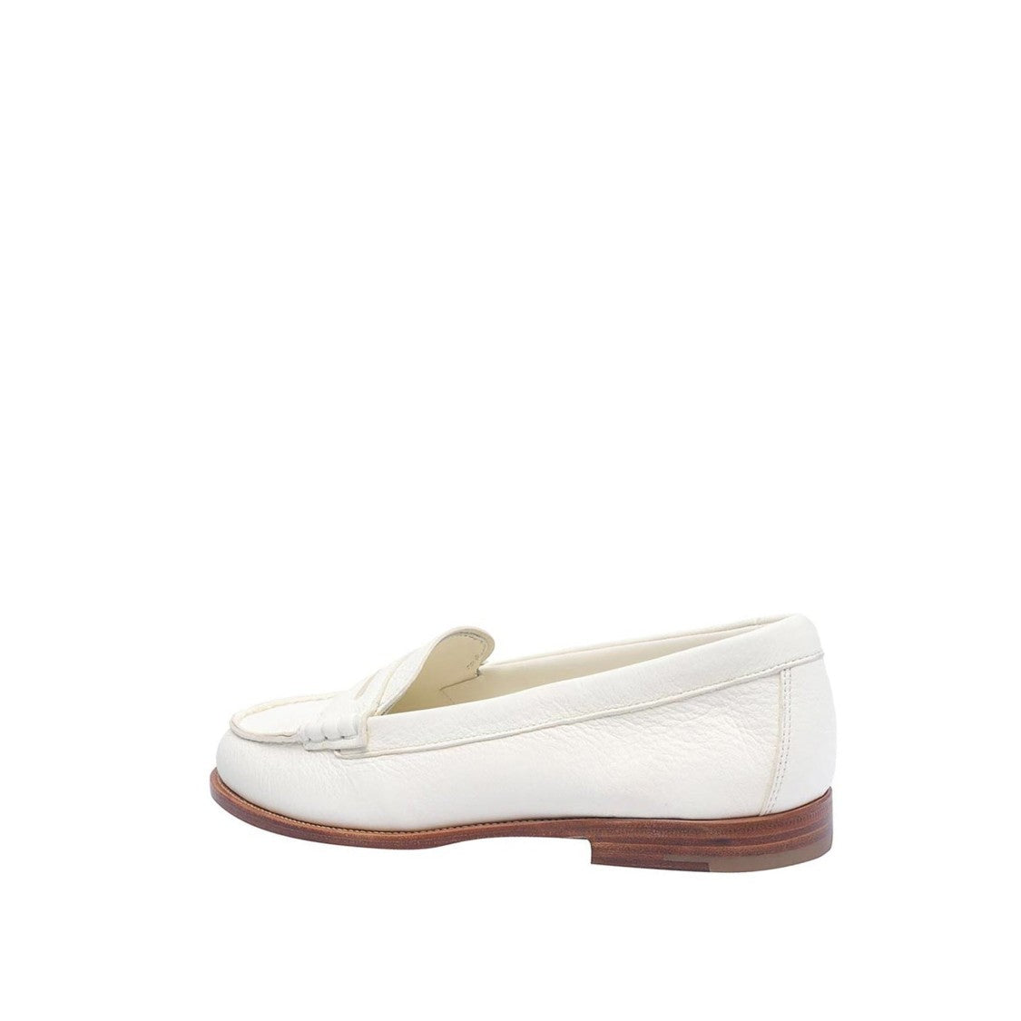 Church's White Leather Loafers