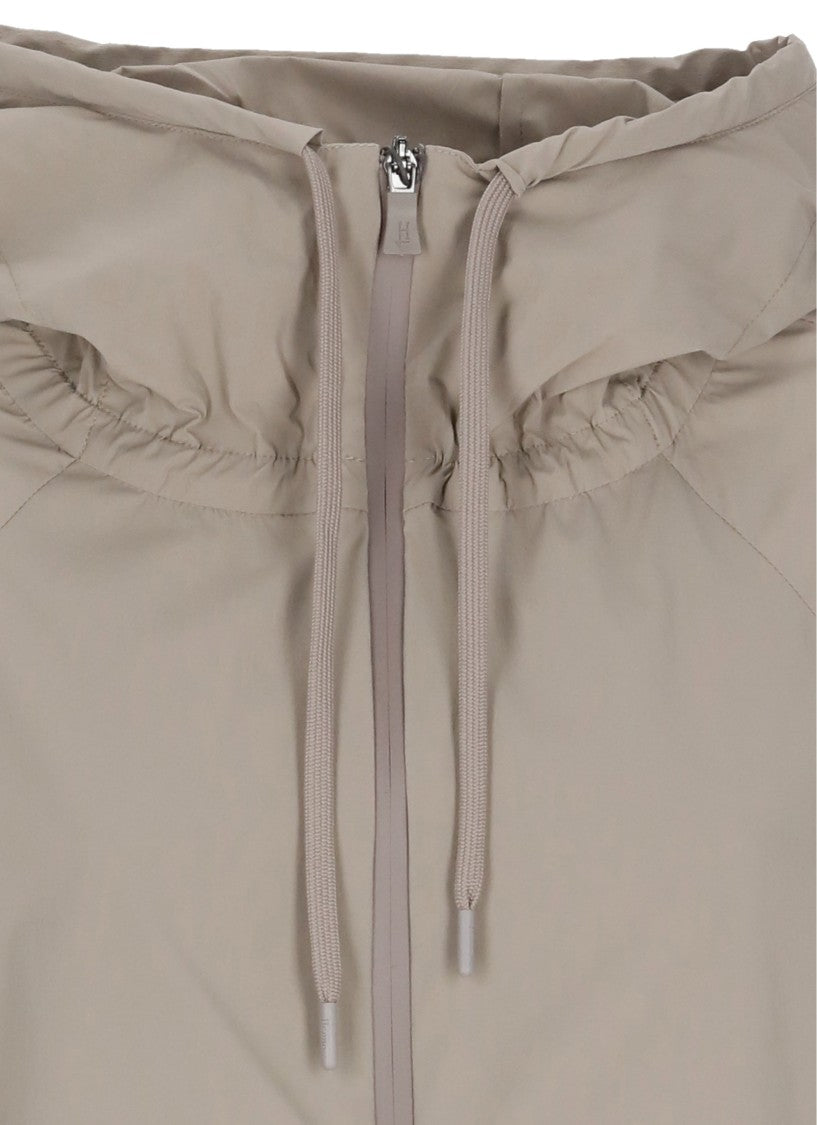 Herno Beige Stretch Parka