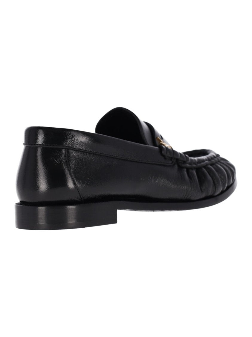 Saint Laurent Black Le Loafer Nappa Leather Loafers