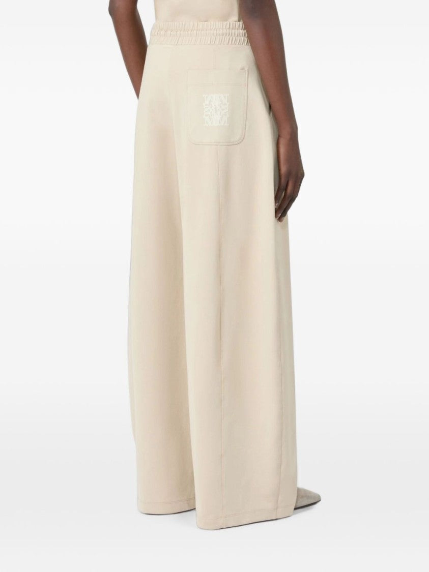 Max Mara High-Waisted Drawstring Denim Wide-Leg Jeans