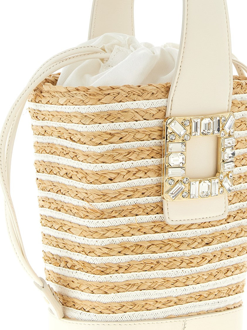 Roger Vivier 'Viv' Skate' Mini Bucket Bag